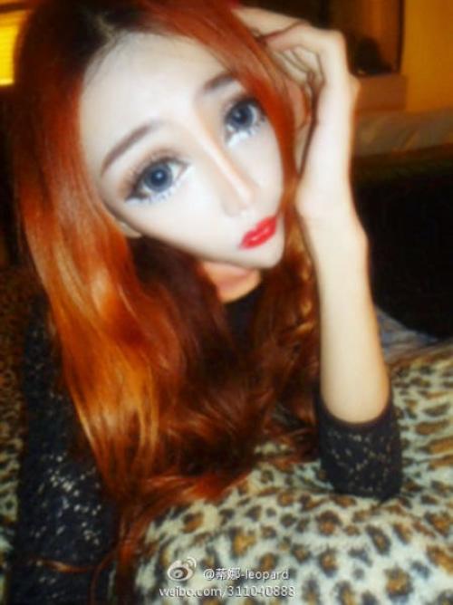 Тина леопард женщина - кукла. 03