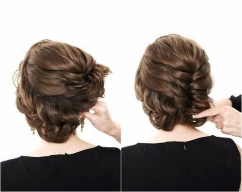 Урок прически.  Добавь себе на стену, чтобы не потерять. 09