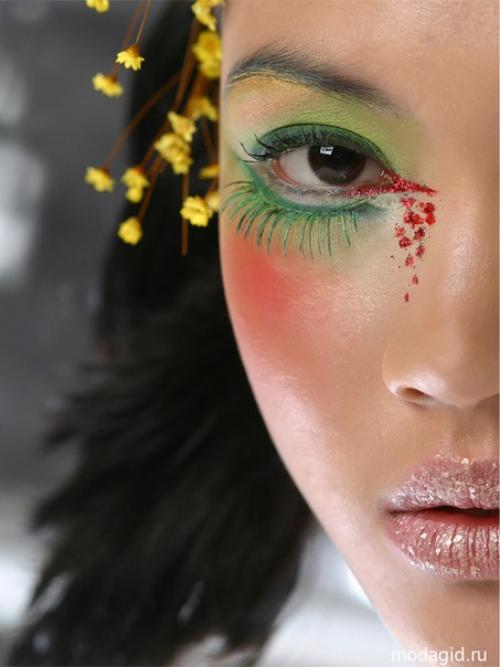 Макияж как искусство или необычный макияж. 03 Макияж как искусство или необычный макияж. 03