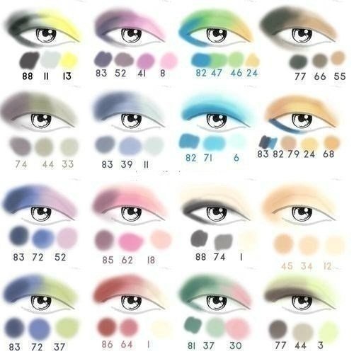 Наглядно: тонкости выполнения макияжа глаз. 01