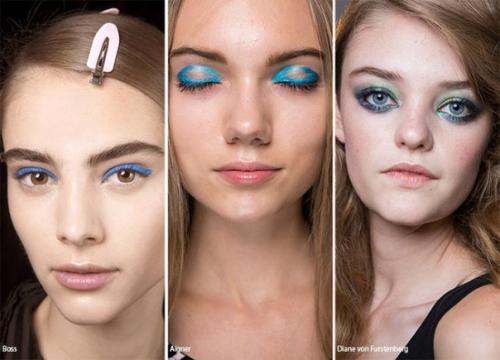 Основными тенденциями макияжа 2017 являются: 02