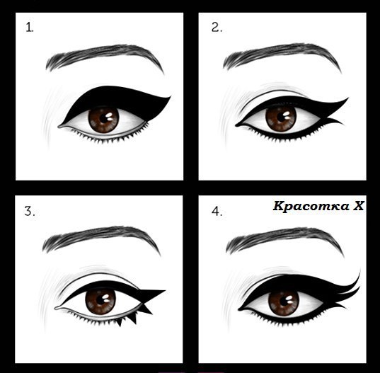 4 способа рисовать стрелки. Темный ангел.