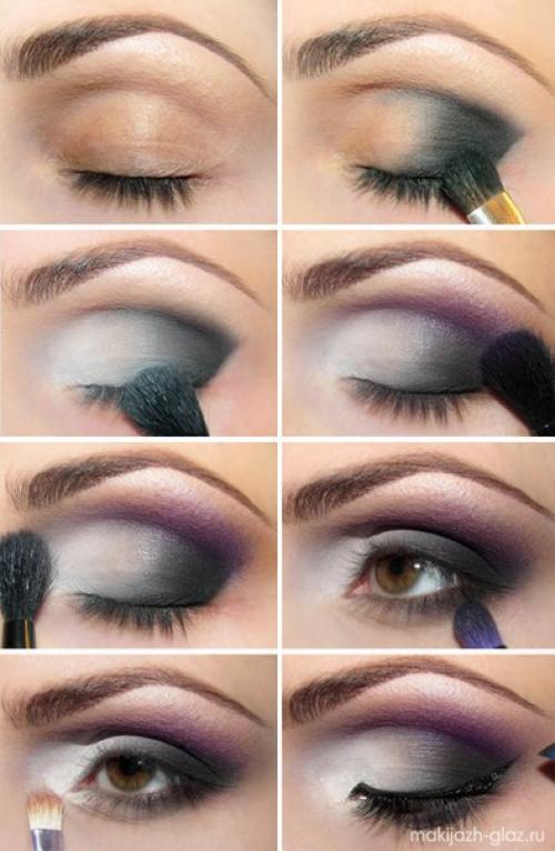 Как сделать макияж глаз. 01