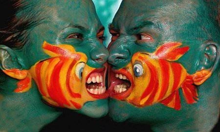 Креативный макияж.  Всегда и во все времена представительницы женского пола стремились к совершенству. 03