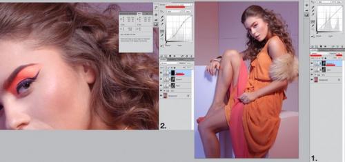 Пример быстрой ретуши студийного портрета. 05 Пример быстрой ретуши студийного портрета. 05