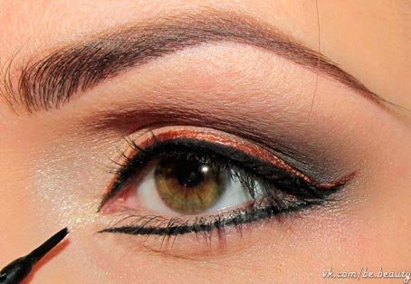 Красивый макияж для карих глаз! 07