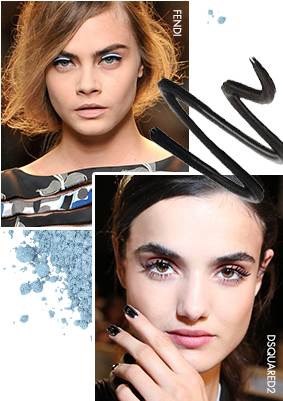 Три главных тренда в перманентном макияже глаз - репортаж с подиумов. 01