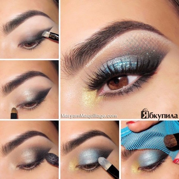 3 полного секрета яркого макияжа для карих глаз. 02