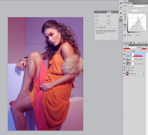 Пример быстрой ретуши студийного портрета. 08 Пример быстрой ретуши студийного портрета. 08