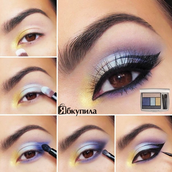 3 полного секрета яркого макияжа для карих глаз. 04
