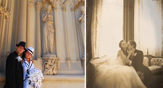 Американец тридцатых годов традиционно носил белую рубашку, галстук, полосатый костюм, брюки – обязательно на подтяжках. 03