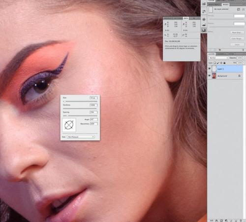 Пример быстрой ретуши студийного портрета. 01 Пример быстрой ретуши студийного портрета. 01