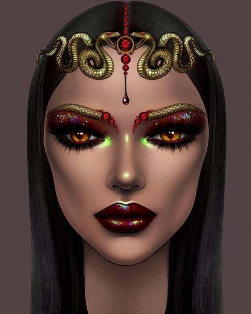 Вдохновляющие фейсчарты от @milk1422. 06