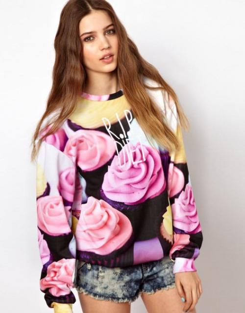 С чем носить свитшот. 01