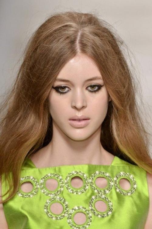 Красивая пара - как правильно прическу и макияж сочетать. 03