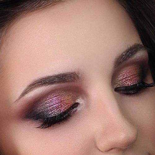 Вечерне - дневной макияж. 01