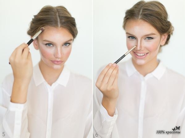 Контуринг лица шаг за шагом: 02