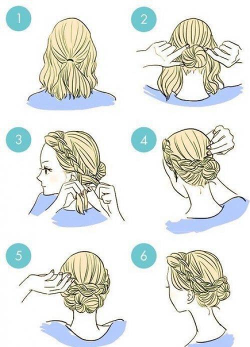 Быстрые прически на каждый день! 03