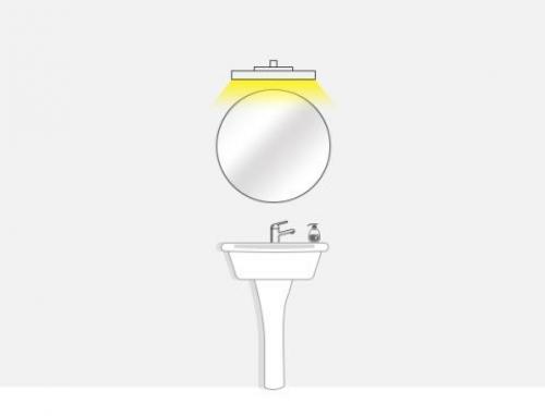 Как расположить светильники в санузле. 01 Как расположить светильники в санузле. 01