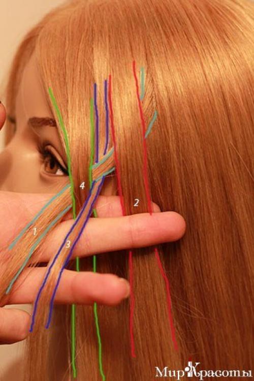 Пошаговый урок прически. 01