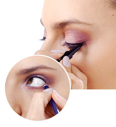 Макияж глаз в сливовой гамме. 04 Макияж глаз в сливовой гамме. 04