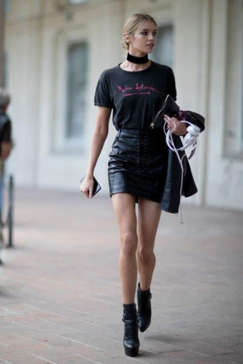 Макияж в стиле рок. 01