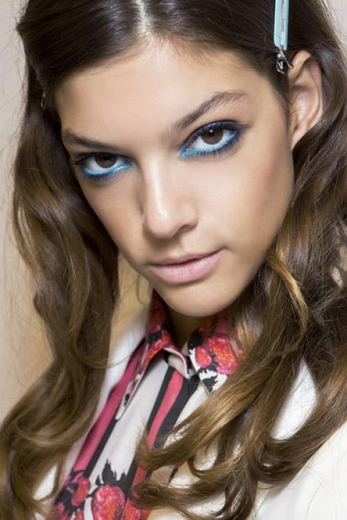 Бьюти - тренд: неоново - бирюзовые оттенки. 03