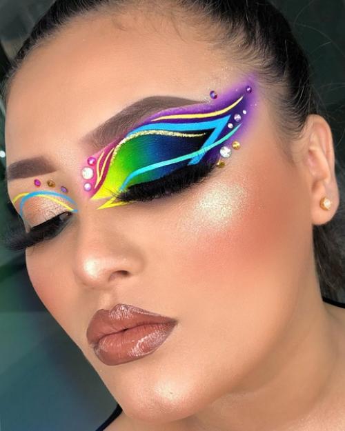 Еще несколько шикарных образов от @Cinthia_Makeup_Estilista. 05