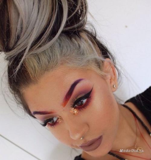 Модные тенденции макияжа бровей 2017. 09 Модные тенденции макияжа бровей 2017. 09