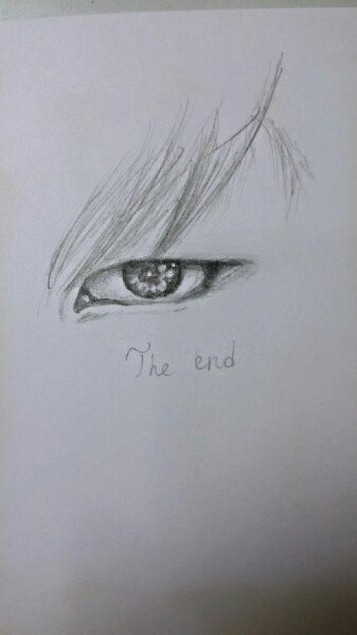 Когда я рисую портреты я всегда начинаю с глаза, поэтому и сегодня решила начать с него. 07