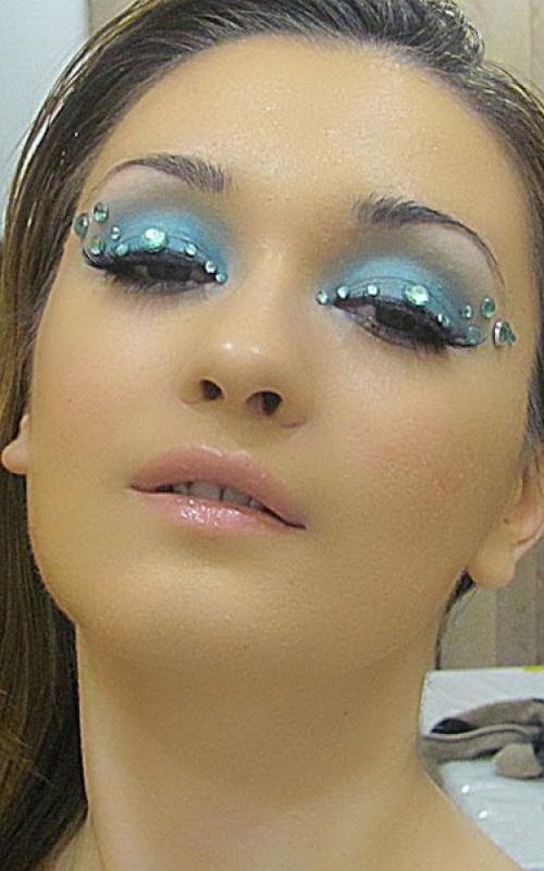 Макияж со стразами от Dior. 03 Макияж со стразами от Dior. 03