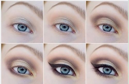 Тени нужно наносить на веко поэтапно, не упуская ни одного элемента из общего процесса - только в таком случае результат оправдает ожидания. 01