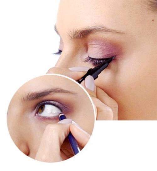 Макияж глаз в сливовой гамме. 04 Макияж глаз в сливовой гамме. 04