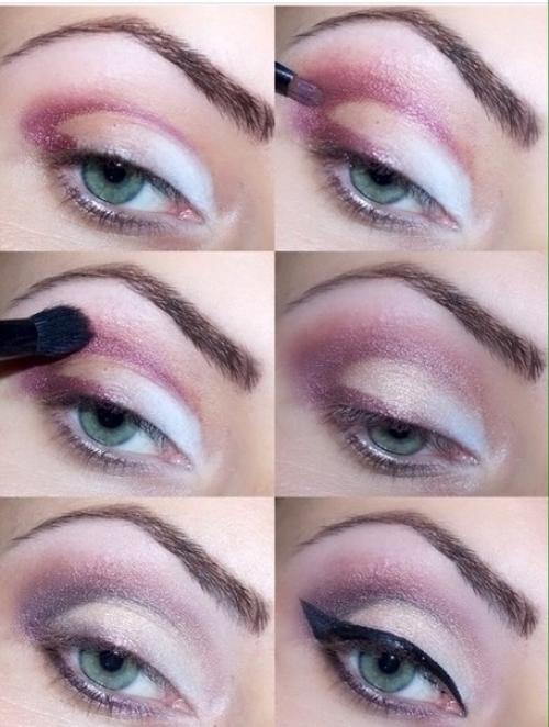 Тени нужно наносить на веко поэтапно, не упуская ни одного элемента из общего процесса - только в таком случае результат оправдает ожидания. 04