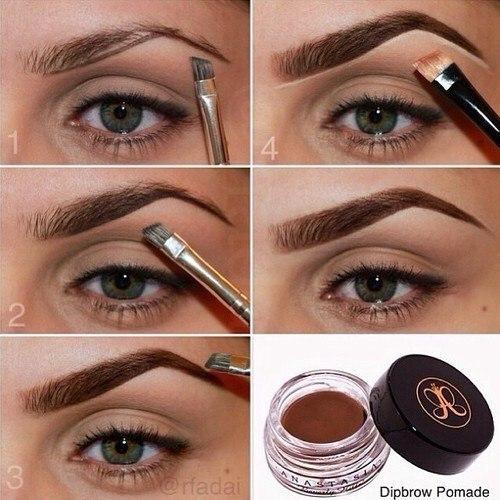 Помада для бровей Dipbrow Pomade от Anastasia Beverly Hills. 01