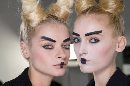 Макияж 2017, модные тенденции. 04