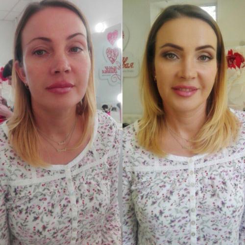 Оцените, пожалуйста, мои работы, которые сделаны во время обучения на базовом курсе Визажист - Стилист! 03