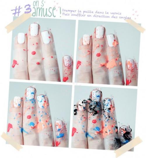 Фото - урок - маникюр в стиле абстракционизм. 02